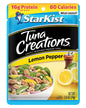 StarKist Tuna Creations Chipotle Lime packaged tuna fish pouch, 2.6oz, 24-pack, ready-to-eat seafood snack