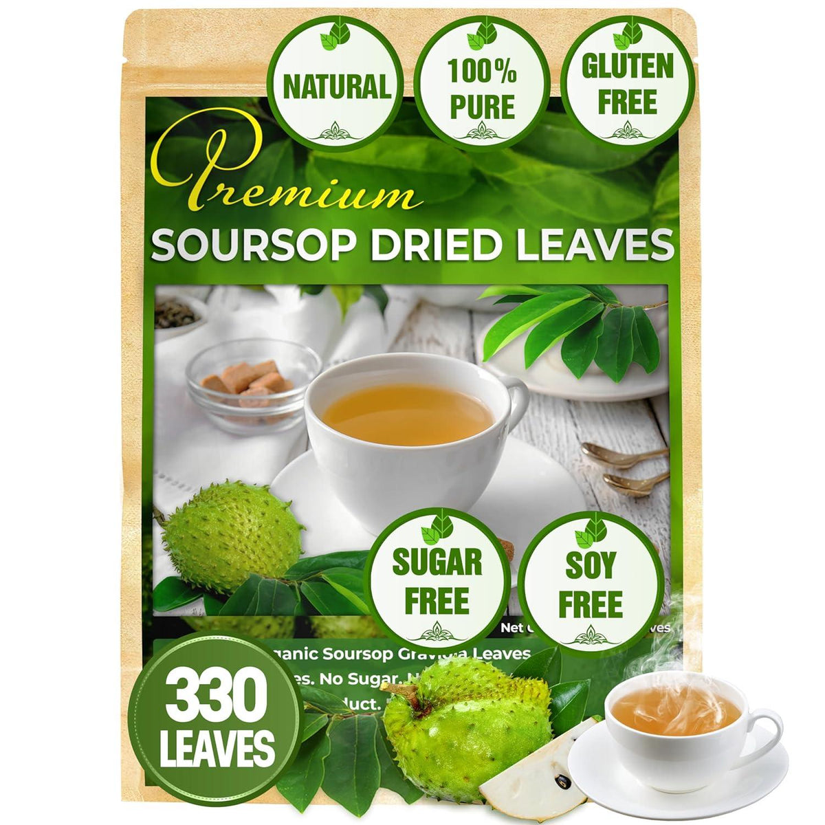 Premium Soursop Graviola Leaf Tea Bags