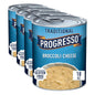 Progresso traditional chicken noodle canned soup in a 19 oz four-pack, featuring a bowl of soup with chicken noodles and vegetables