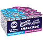 Welch's Fruit Snacks gummies with mixed fruit, berries, and cherries in a 0.8 oz, 60-count bag showing colorful fruit shapes.