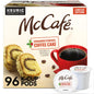 KupofK Coffee McCafé Cinnamon Streusel Coffee Cake K-cups in bulk box, single coffee pods with cinnamon streusel flavor.