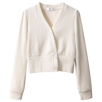 Women's fitted base layer sweater top with dropped shoulders