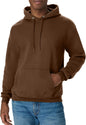 Hanes EcoSmart men's hoodie in midweight fleece, featuring a hood and front pocket, available in big and tall sizes.