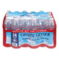 Crystal Geyser bottled spring water in 16.9 fl oz bottles, packed in a set of 35, sourced from natural spring water.