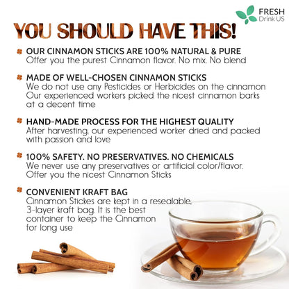 Cinnamon Sticks, Whole Sticks