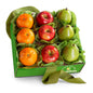 Delicious fruit gift basket featuring fresh assorted fruits from A Gift Inside's Fruitful Trio Deluxe Fruit Gift collection.