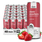 Slate Milk high protein milk shakes and iced coffees in chocolate, mocha, vanilla flavors, lactose free, 20g protein, 11 fl oz cans