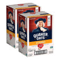 Quaker Old Fashioned Rolled Oats in two 64oz bags, Non-GMO Project Verified, 4-pound packs for hearty breakfast or baking.