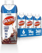 Boost Plus vanilla protein drink in 24-pack, ready-to-drink nutritional supplement with creamy vanilla flavor and convenient packaging.