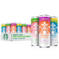 Starbucks Iced Energy Drink variety pack with tropical peach, watermelon splash, and blueberry lemonade flavors in 12 cans.