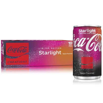 Coca-Cola Cherry soda soft drink cans, 12 fl oz, 12-pack, featuring red and white Coca-Cola branding and cherry flavor design.