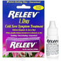 Releev 1st-day cold sore treatment lip balm by Pasteur Pharmacy, fast-acting Viracea formula in 6mL tube.