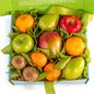 Fresh fruit gift basket by A Gift Inside with pears, apples, navel oranges, and tropical fruit for any occasion.