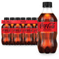 Coca-Cola Zero Sugar soft drink cans in a 12-pack, 12 fl oz each, inside a fridge pack, showcasing the Coca-Cola Zero branding.
