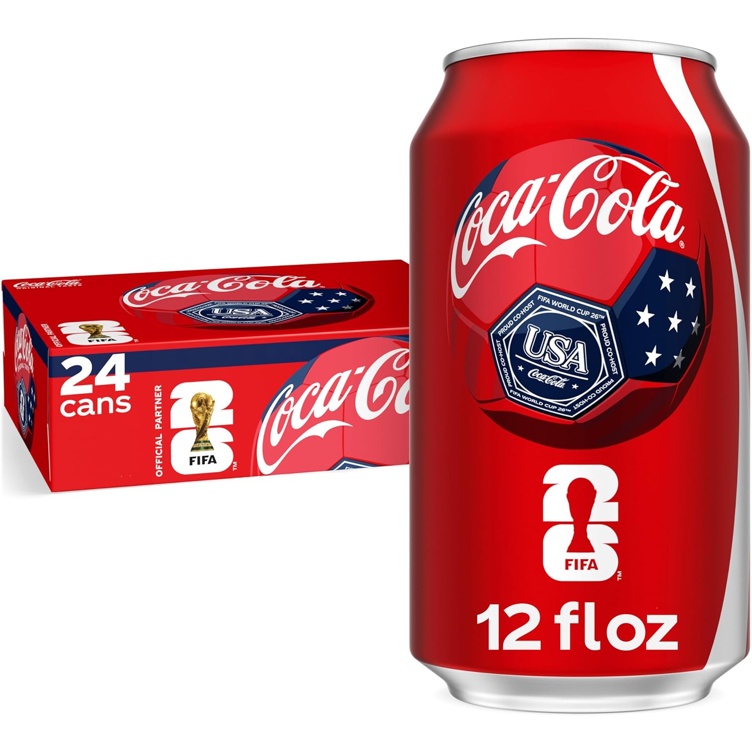 Coca-Cola Soda Soft Drink Fridge Pack Mini Cans, 7.5 fl oz, 10 Pack