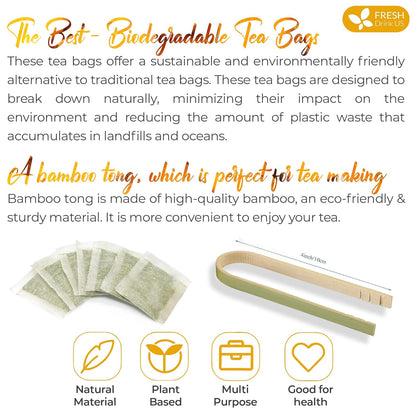 Premium Ginger Turmeric Tea Bags