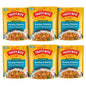 Microwaveable BACKUPMYFILESNOW Indian Bombay Potatoes entrée in a 10-ounce pack, ready to eat, shown in a bowl with spices.
