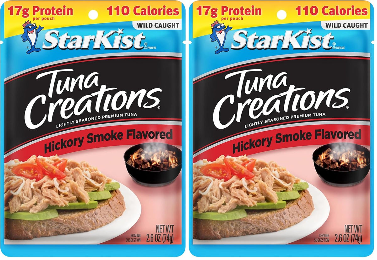 StarKist Tuna Creations Chipotle Lime packaged tuna fish pouch, 2.6oz, 24-pack, ready-to-eat protein snack