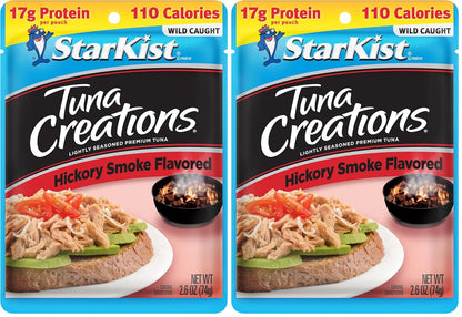 StarKist Tuna Creations Chipotle Lime packaged tuna fish pouch, 2.6oz, 24-pack, ready-to-eat protein snack