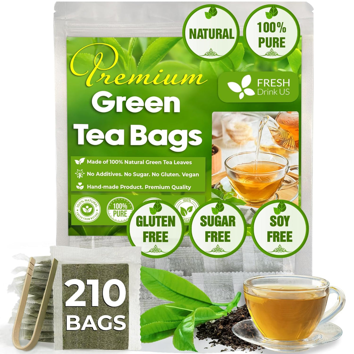 Premium Green Tea Bags