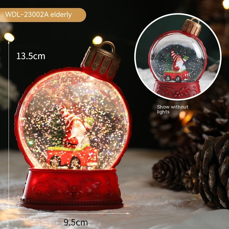 Christmas holiday luminous flat LED flame light decoration scene for home decor by My Store