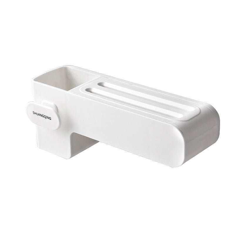 Kitchen knife rack for organizing kitchen supplies with multiple knife slots