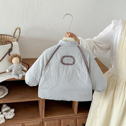 Children’s short warm outerwear top by My Store, front view