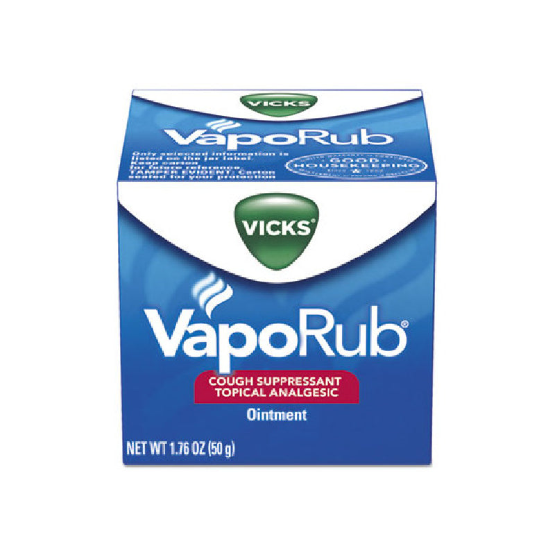 Vicks VapoRub™ Cough Suppressant &amp; Topical Analgesic Ointment (1.76 oz)