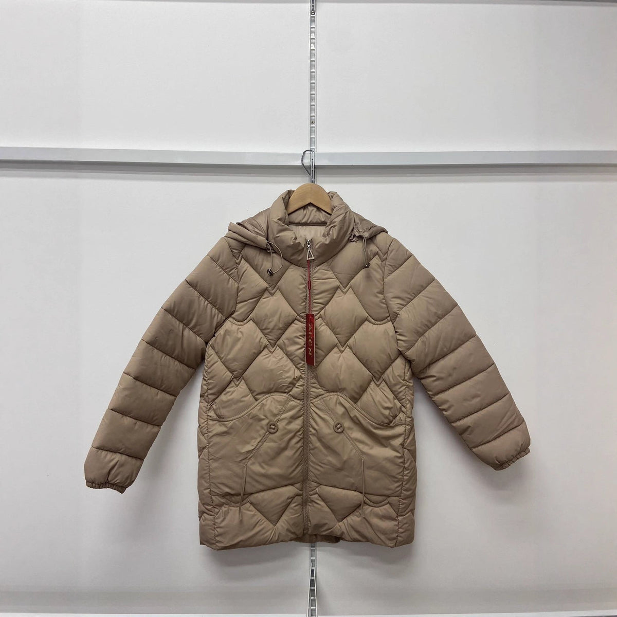 Mom winter thick cotton clothing short jacket in a simple design