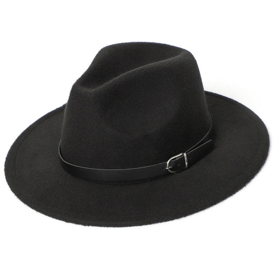 European And American Retro Jazz Hat In The British Style