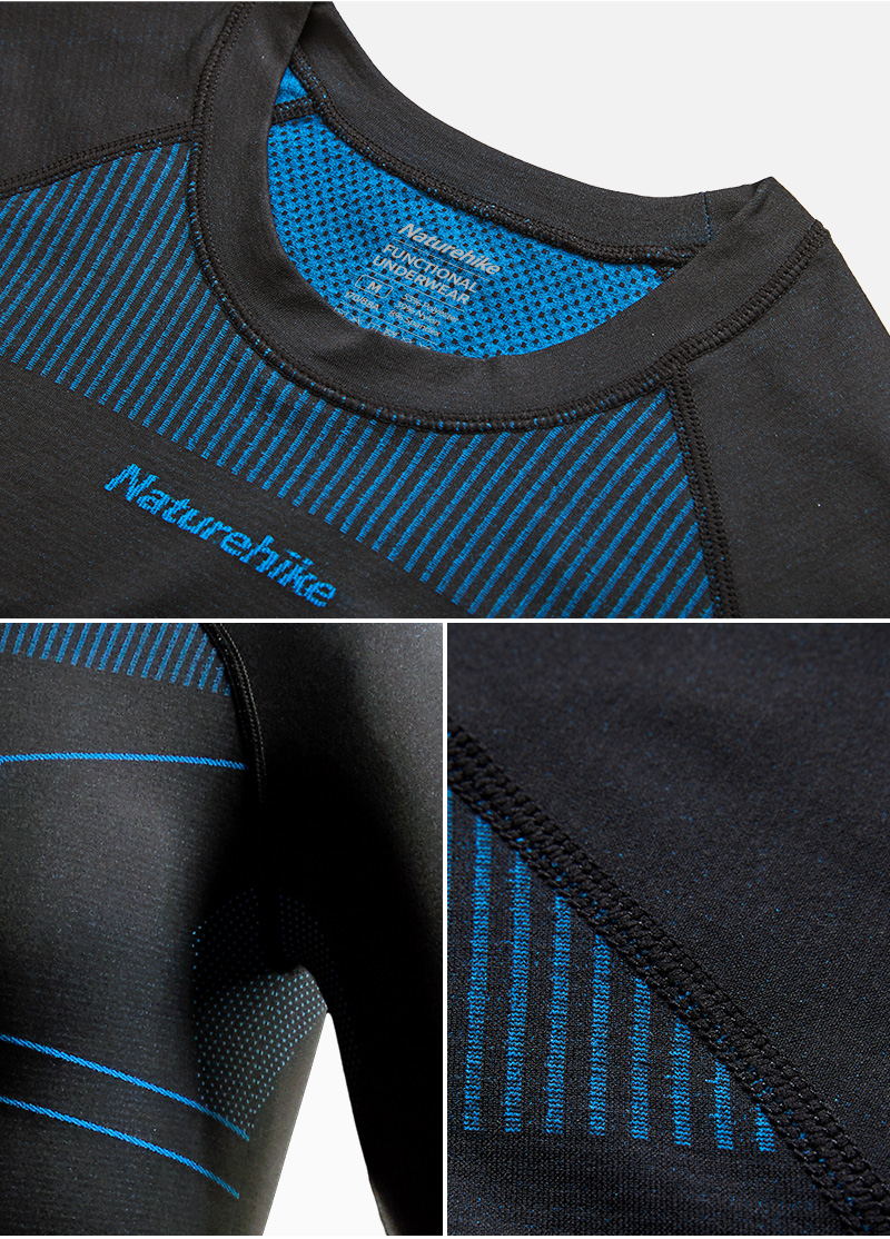 Quick-drying underwear suits for men and women in lightweight, breathable fabric