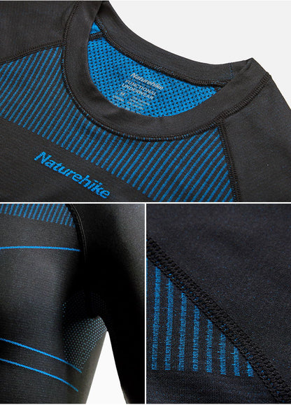 Quick-drying underwear suits for men and women in lightweight, breathable fabric