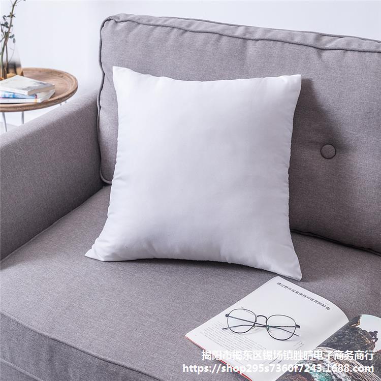 Homestay tufted pillow with textured fabric and plush filling in a decorative design