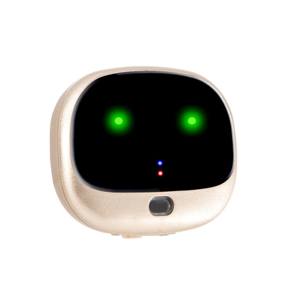 Satellite tracking follower device by My Store, compact black GPS tracker shown on a plain background