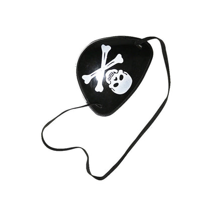 Halloween pirate blindfold by My Store with black fabric and skull design