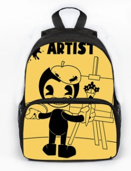 Children’s school backpack in a colorful design with adjustable shoulder straps