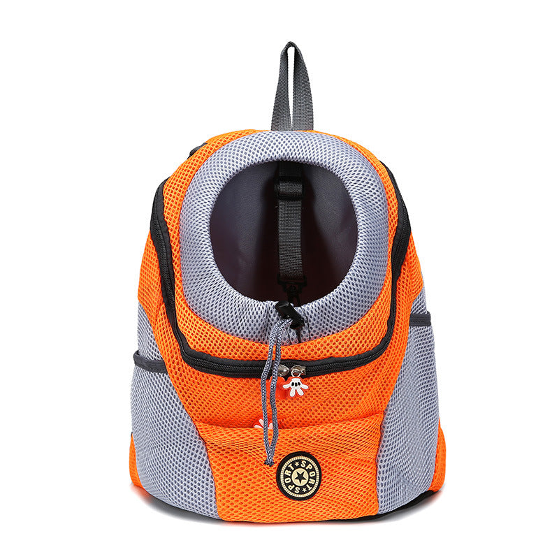 Pet backpack dog carrier backpack in a compact, comfortable design
