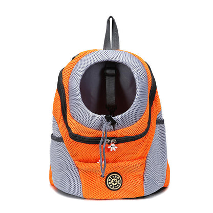 Pet backpack dog carrier backpack in a compact, comfortable design