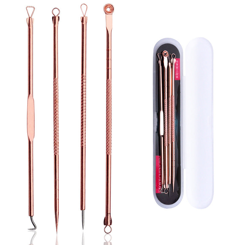 Beauty Needle Set with fine cosmetic needles in a compact arrangement