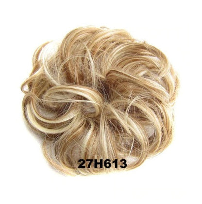 Hair ring accessory, close-up view