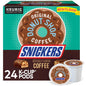 KupofK Coffee The Original Donut Shop Snickers K-cup box showing individually packaged coffee pods in a bulk box.