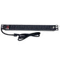 8-Outlet 15A Rack Mount Power Strip with 2 USB Ports