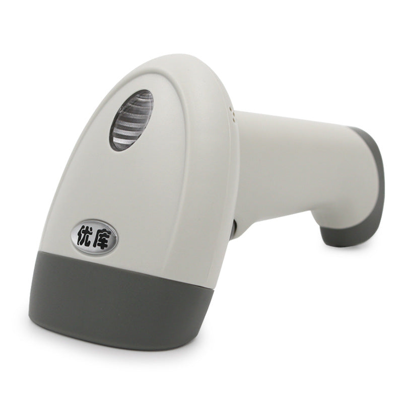 Youku M2 red light barcode scanner gun with one-dimensional code and QR payment scanning design
