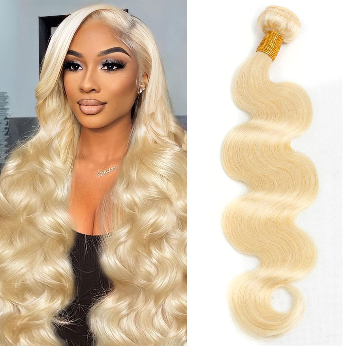 Blonde Ambition 613 Human Hair Weave