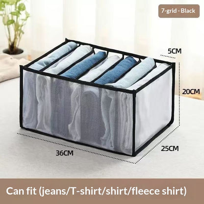 Underwear storage box made of non-woven fabric, featuring a compact organizer design