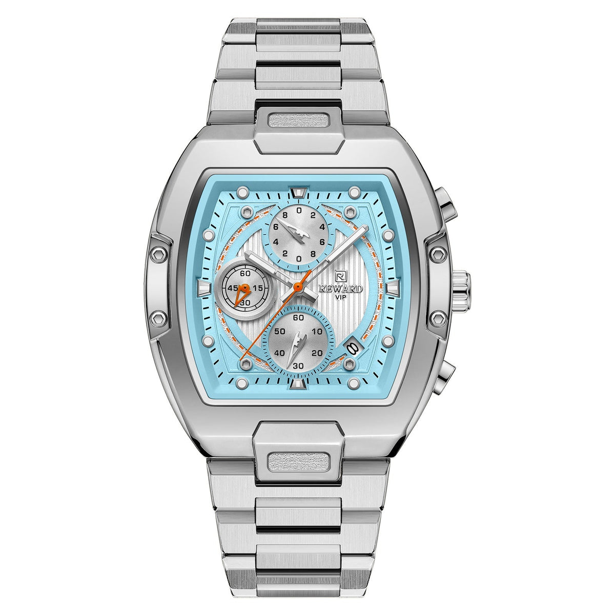 Men's multifunctional casual wristwatch with analog display and durable band
