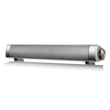Echo wall sound bar speaker in a slim black design for home audio setups