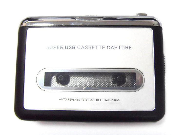Cassette to MP3 player for playing and converting cassette tapes to digital audio