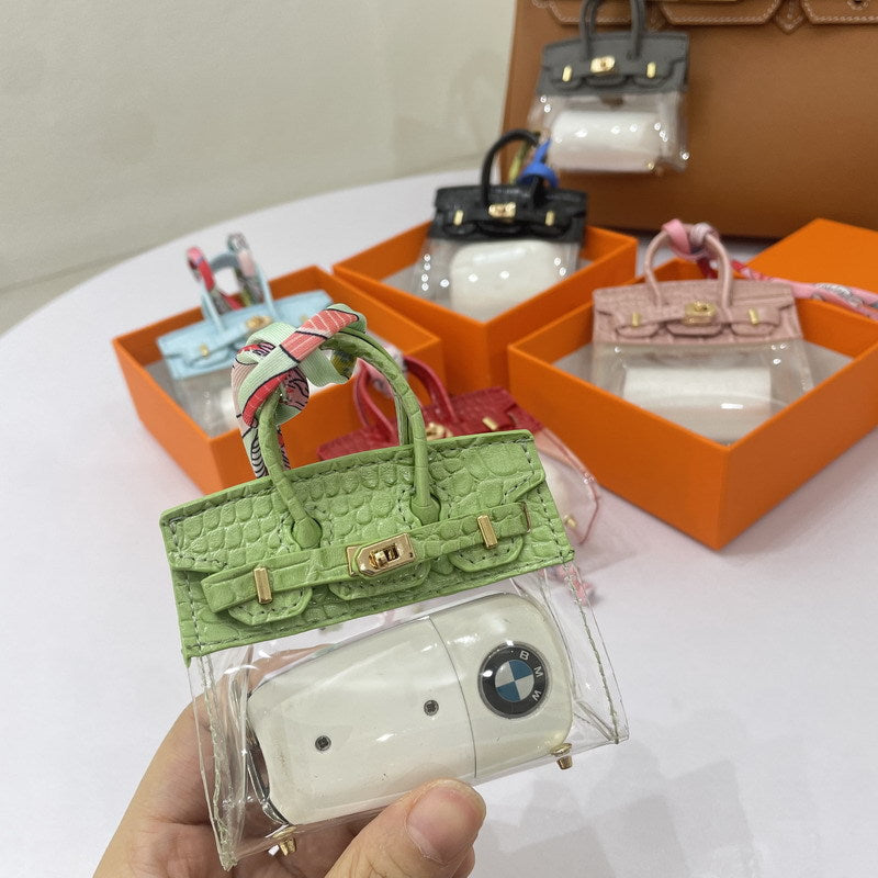 Women's fashion car key case by My Store, compact protective key holder with stylish design