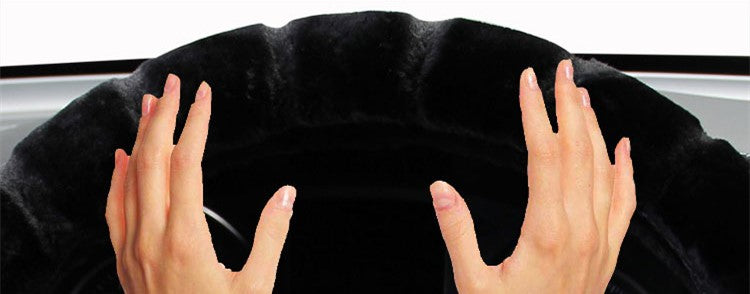 Loop velvet winter three-dimensional plush warm grip product close-up